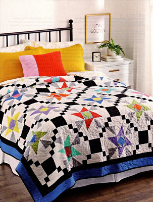 Splash Of Color Quilt Pattern Pieced CH