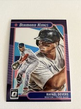 2021 Optic Diamond Kings Carolina Blue and White Prizm #5 Rafael Devers C11