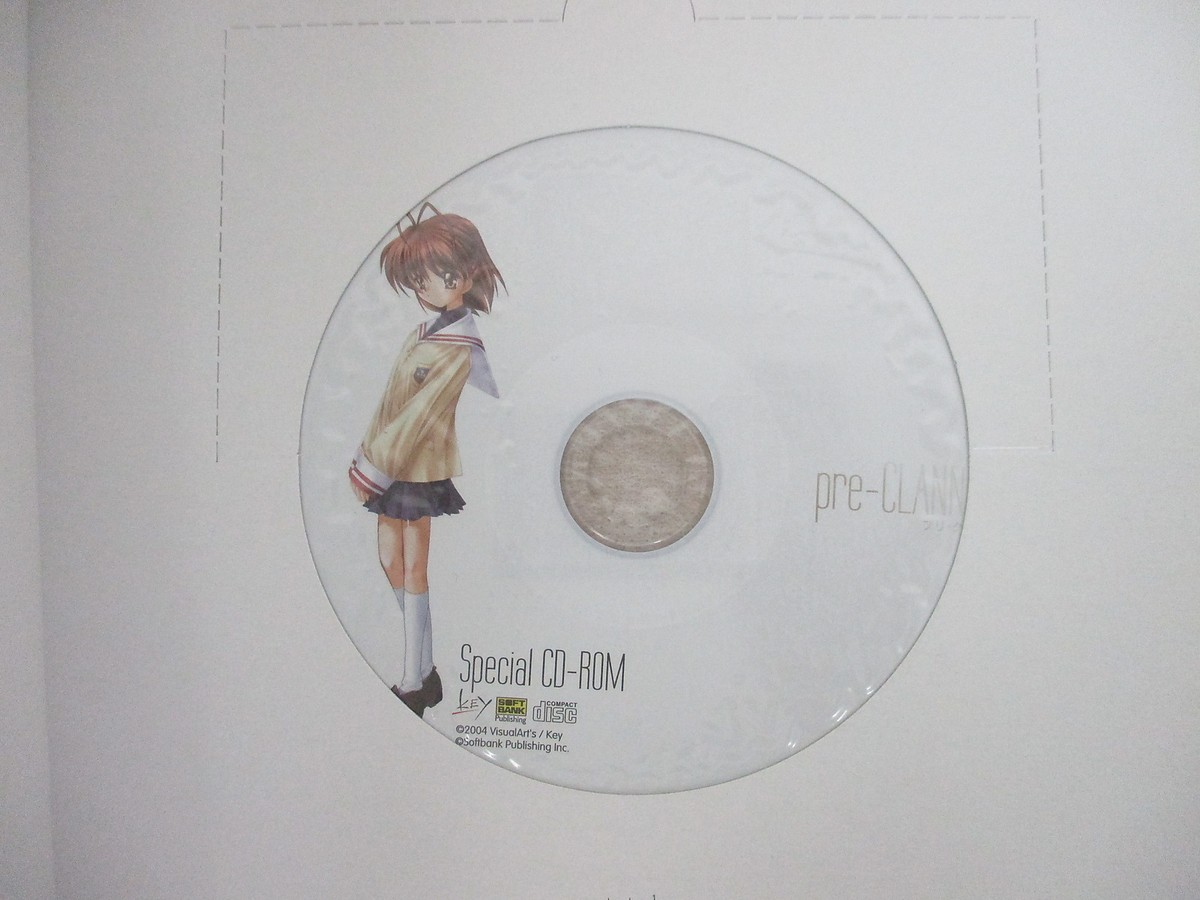 PRE CLANNAD w/CD Art Works Fan Book Key Japan 2004 SB35 | eBay