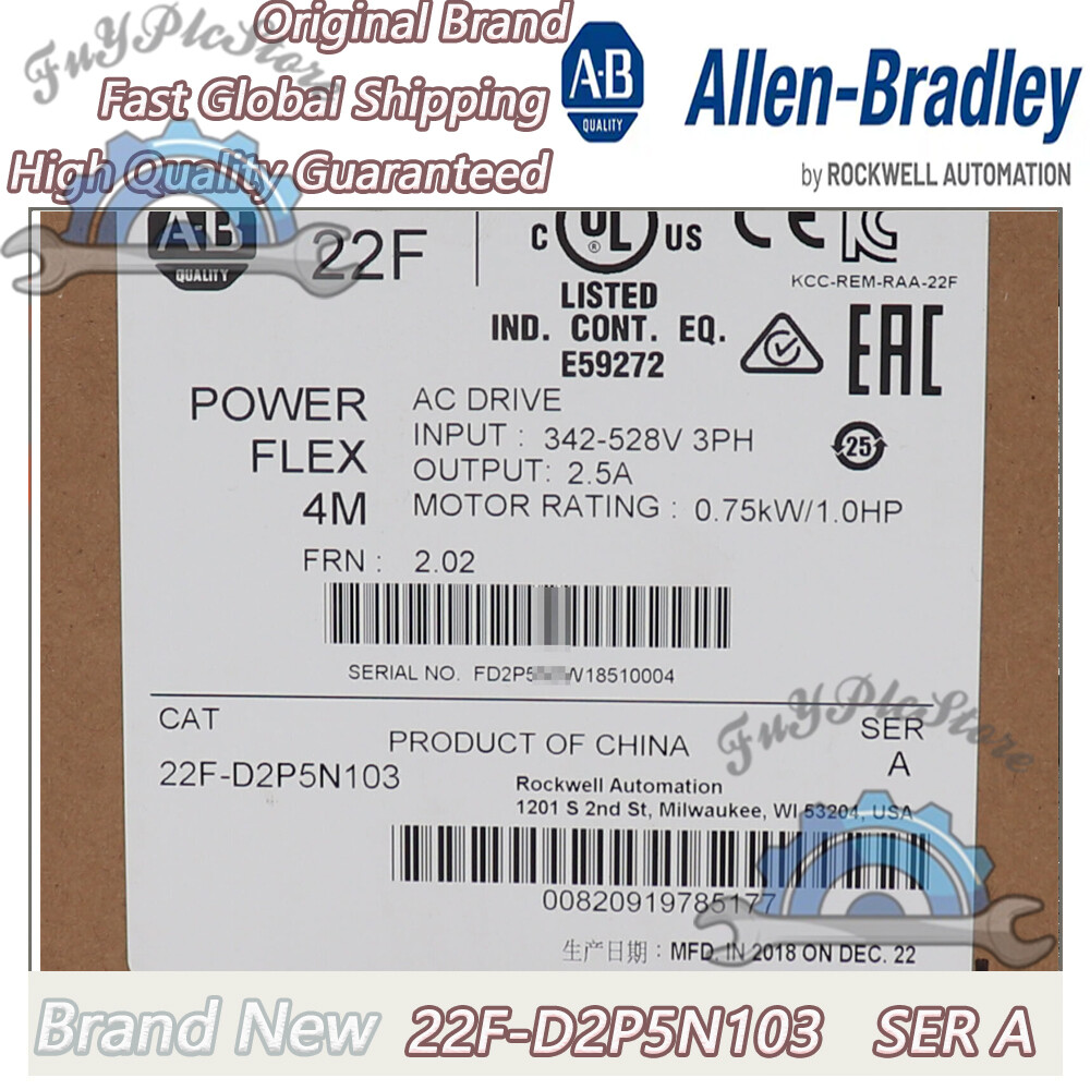 AB 22F-D2P5N103 Ser A Brand New Quality Guaranteed Free Ship