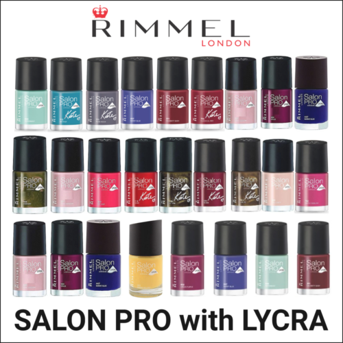 Rimmel Salon Pro Nail Polish Gel With Lycra- NEW - BUY MORE SAVE MORE+ FREE POST - Picture 1 of 13