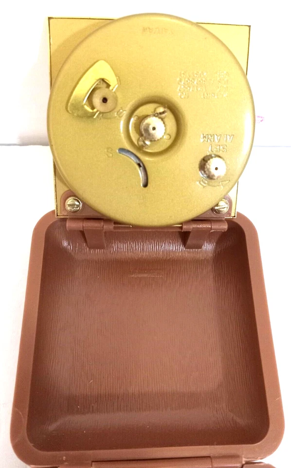 Equity Travel Alarm Clock La Crosse Technology Built In Case Pocket Desktop - Image 4 of 4