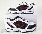 Nike Air Monarch IV White Red Black Athletic Shoes Men's Size 6 4E (416355-101)