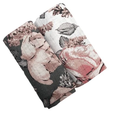 BABYBAZAAR ✅2er-ER-PACK Musselin BABY WEICH 100 % Baumwolle Tücher wiederverwendbare Windeleinsätze Handtuch Lätzchen