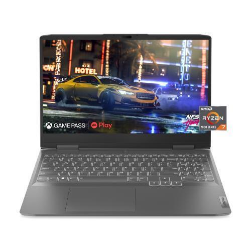 Computadora portátil para juegos Lenovo LOQ 15 15,6" FHD AMD R7-7840HS 16 GB RAM 512 GB SSD RTX 4060 - Imagen 1 de 12