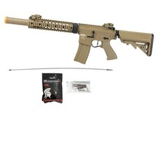 34" Lancer Tactical M4 SD ProLine AEG 395 HIGH FPS AIRSOFT RIFLE LT-15CT-G2-ME