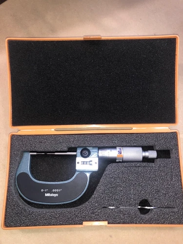 MITUTOYO 131-166 Digital Spline  MICROMETER  0-1"  .0001"