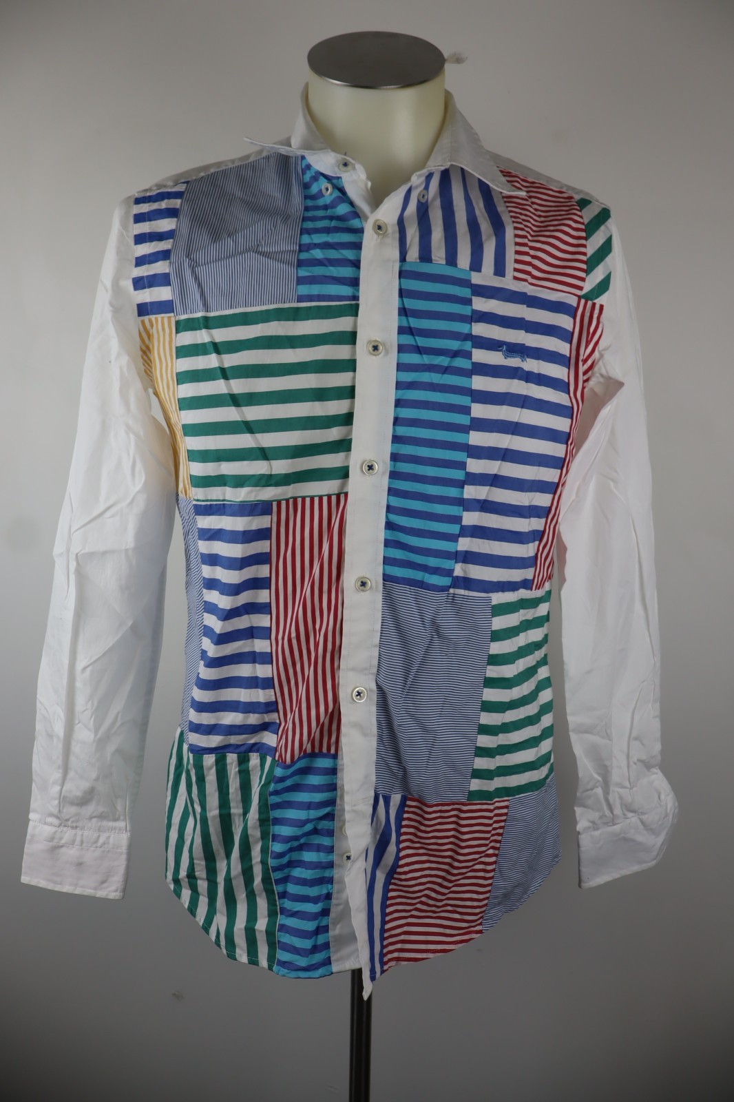 HARMONT & BLAINE CAMICIA COTONE SHIRT UOMO S VINTAGE CASUAL MANICA LUNGA