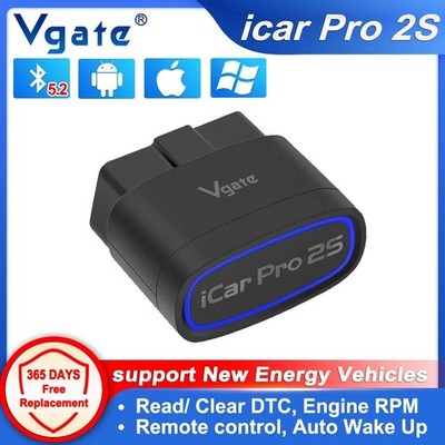 Vgate iCar Pro 2S Bluetooth 5.3 Kfz-Diagnosegerät für Android/iOS/PC