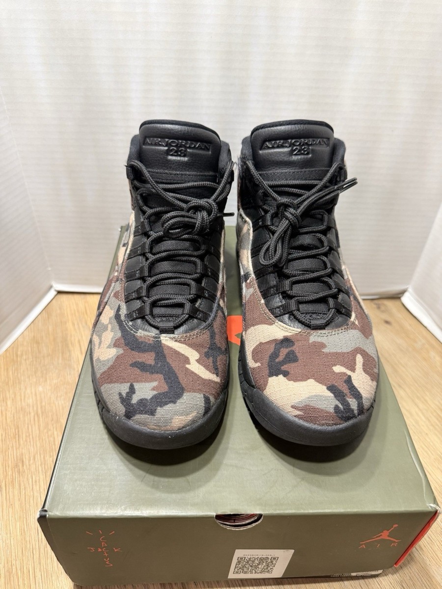 Size 11 - Air Jordan 10 Retro Woodland Camo 193153083836| eBay