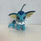Vintage TOMY Pokémon Vaporeon Plush Clip Y2K Retro stuffed animal toy