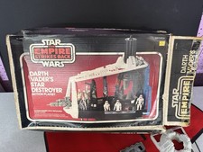 Vintage 1980 Kenner star wars darth vader star destroyer playset Original Box