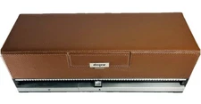 DiscGear Selector 120HD Faux Leather Brown CD DVD Video Game Disc Storage Holder