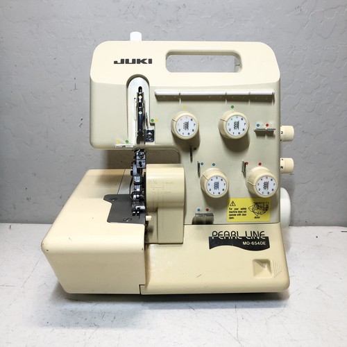 (UNTESTED) JUKI MO-654DE Thread Overlock Sewing Machine No Pedal/Cord