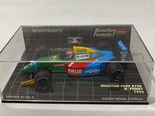 MINICHAMPS Benetton Ford B190 1990 F1 N. Piquet 1/43 Scale Model Rare