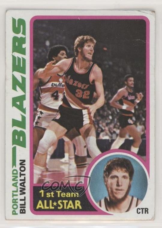 1978-79 Topps Bill Walton #1 HOF 0w6