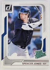 2026 Panini Donruss - Spencer Jones #178 - Rated Prospect - Rookie Card - Base. rookie card picture