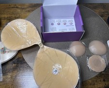Invisible Push Up Self-Adhesive Strapless Bra Inserts for Women
