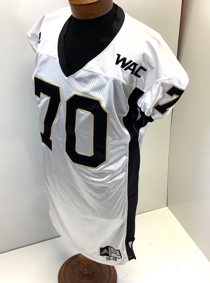 Camiseta de Práctica de Fútbol Adidas Blanca WAC De Colección Para Hombre 48 Talla XL Idaho #70 Foto 3 de 4