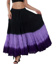 Belly dance 25 yard cotton skirt