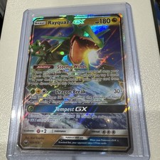 Rayquaza GX Tempesta Celeste 109/168 Sole e Luna Carta Pokemon Ultra Rara LP