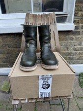 Wesco X The Shop Vancouver Short Stacks In Olive CXL Vibram Sole