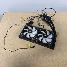 Corsair H100i RGB PLATINUM cw-9060039-ww Liquid Cooler With Fans