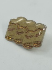Vintage Miller High Life Beer 6-Pack Enamel Lapel Pin Gold-Tone Breweriana