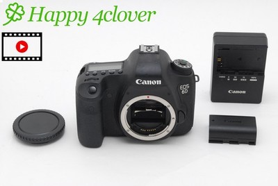 [Near MINT] Canon EOS 6D 20.2MP Digital SLR Camera Body S/C 42823 From JAPAN