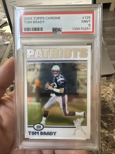 2004 Topps Chrome - Tom Brady #125 PSA 9