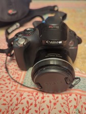 Canon PowerShot SX40 HS 12.1MP Digital Camera 35x Zoom w/ Case Battery & Strap