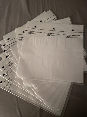10x MoFi Original Master Inner Sleeves Mobile Fidelity Sound Lab LP 12'' MFSL