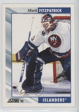 1992-93 Score Mark Fitzpatrick #210 0a4
