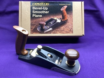 Veritas Bevel Up Smoother Plane 2 Blades Used Once ? Made In Canada   L K !