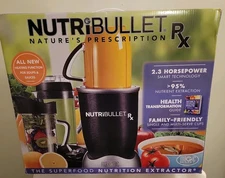 Magic Bullet NutriBullet RX Blender, Rare Black N17-1001 New in Box