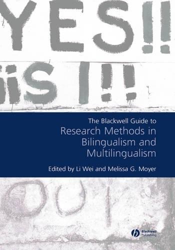 The Blackwell Guide to Research Methods in Bilingualism and M... - 9781405126076