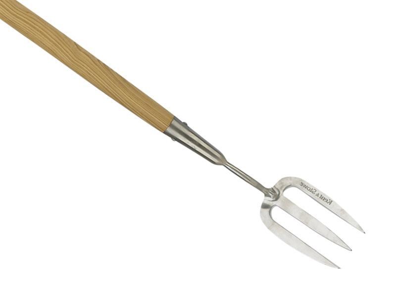 Kent and Stowe Stainless Steel Long Handle Weed Fork - Image 6