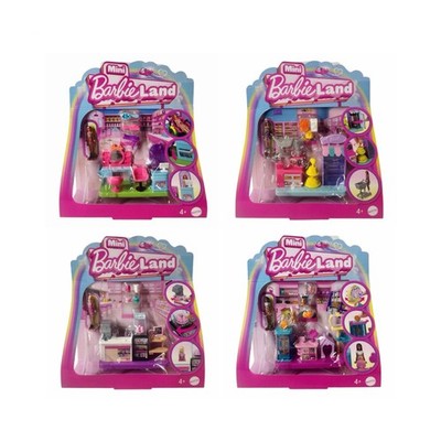 Barbie Mini Land Spielset mit Puppe & Zubehör - verschiedene Modelle (Auswahl)