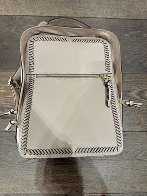 Calpak Kaya 15 inch laptop backpack in stone