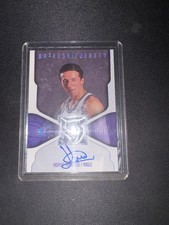 2000-01 SPx - SPx Rookie Jersey Autographs Hedo Turkoglu #125 /2500 (AU, MEM,RC)