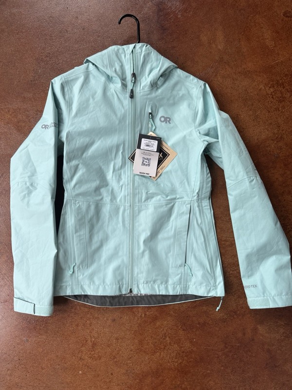 Outdoor Research Aspire II Gor-tex Jacket, Women’s XS Glacier Blue