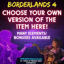 Borderlands 4 (BL4) 🎉 Generator [Class Mod Harlowe] ✨ Pick Your Version!✨