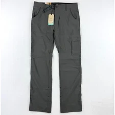 Prana Stretch Zion Pant II Mens 36x34 Straight Relaxed Dark Gray Pants NWT