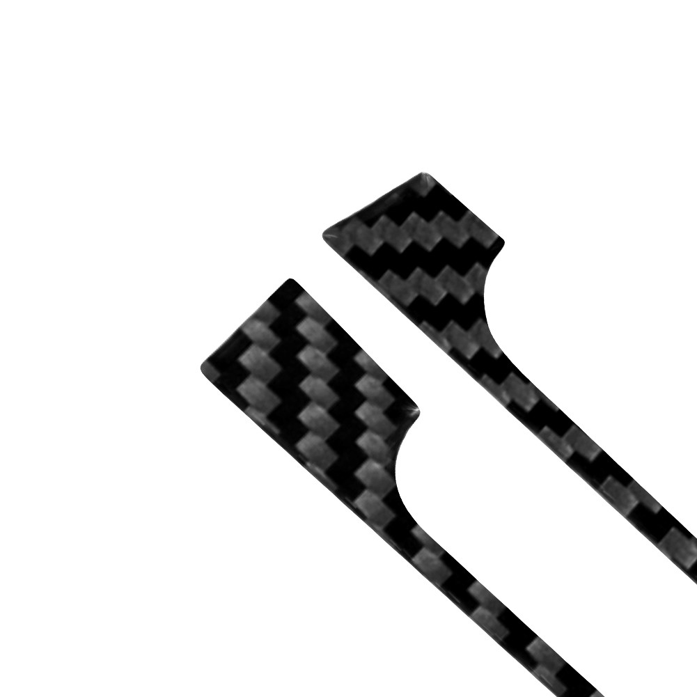 For Honda Ridgeline 2017-20 AC Vent Panel Underside Frame Carbon Fiber Trim 2Pcs