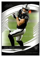 Brock Bowers 2025 Panini Absolute #17 Las Vegas Raiders Football *317