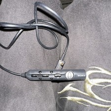 Sony RM-MZ4R Wired Inline Audio Player Remote Control w/ Clip, Gray