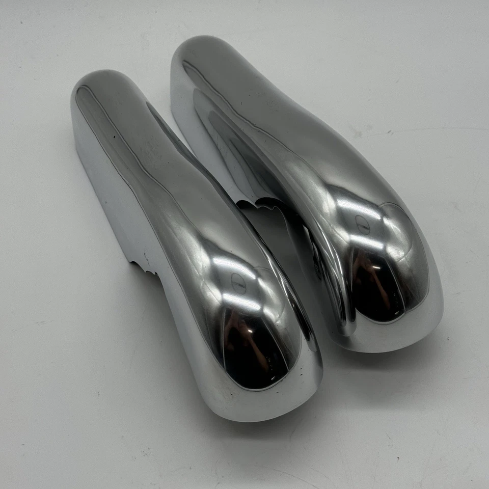 Par de protectores de parachoques delanteros/traseros europeos EURO para Porsche 356 A Pre-A FAT cortos Foto 4 de 4