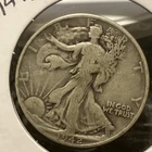 1942 Liberty Walking Half Dollar in "VF" Condition, Ungraded!" A Beauty! #3