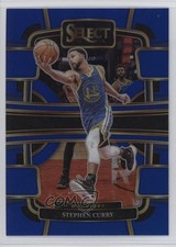 2023-24 Panini Select Concourse Blue Prizm Stephen Curry #56 1a11