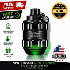 Viktor Rolf Spicebomb Night Vision EDT 3.0 oz 90ml Men New In Box